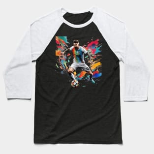 Football Striker Baseball T-Shirt